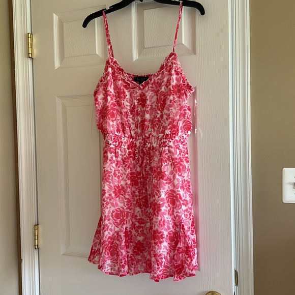 Pink sundress, Never worn, TRIXXI brand bought from Francesca’s, Size Large - Picture 2 of 2